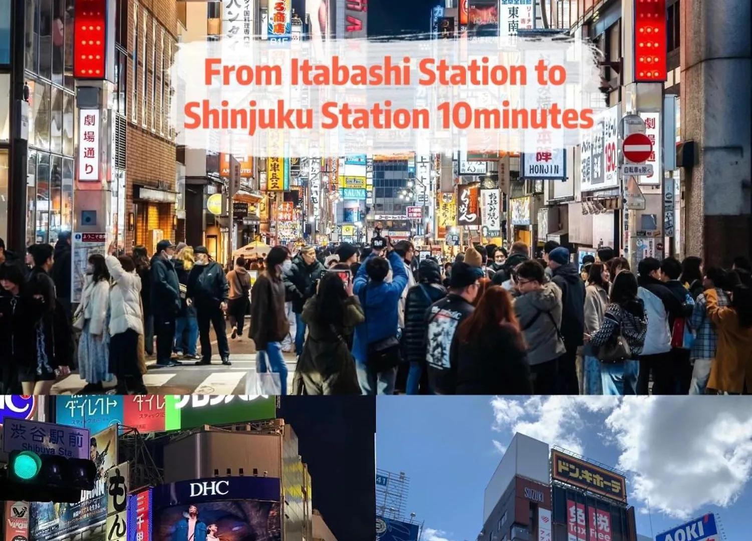 畳寝室2-4人 新宿 渋谷 池袋 Tokyo Homestay